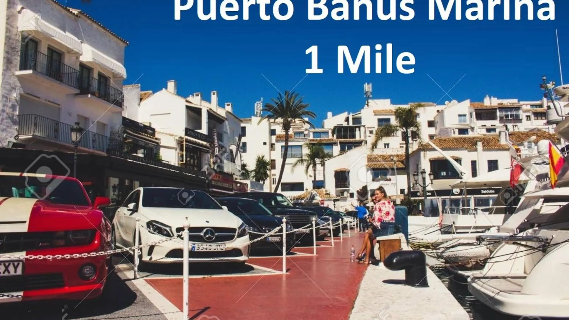 Puerto Bbanus Beaches And Marina, Playground The Rich & Famous, Is Only 1Km Walk Away Marbella 0*,